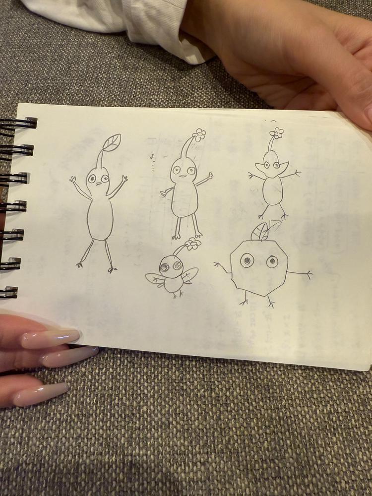 あ！ピクミンも書いてたみたい笑笑