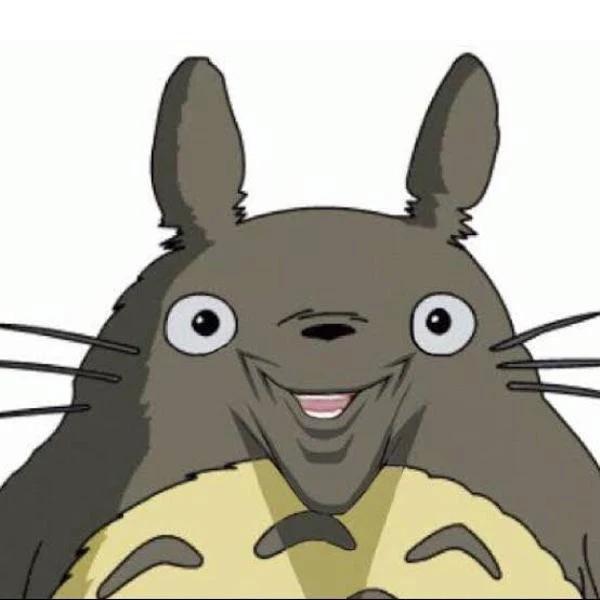 トトロ。どーしたの。笑