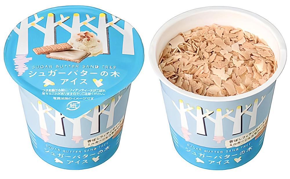 シュガーバターのアイスの木