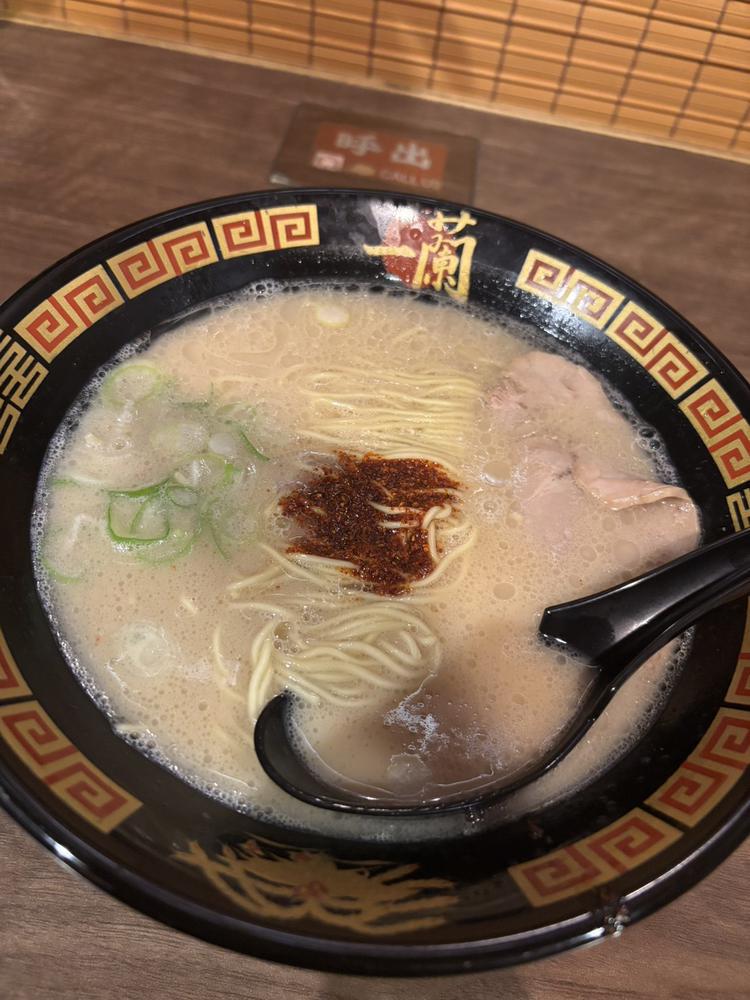 久しぶりの一蘭🍜🤍