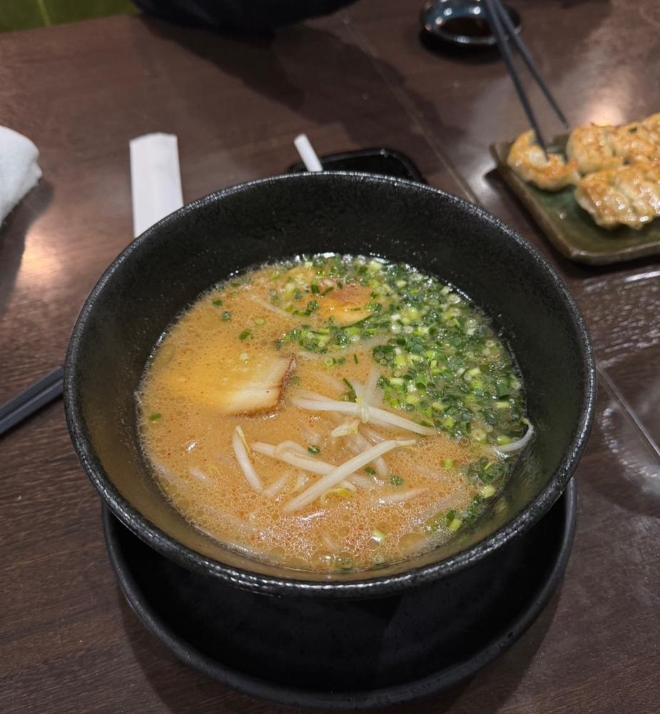 なんだかんだここのラーメンは初‼️🌟