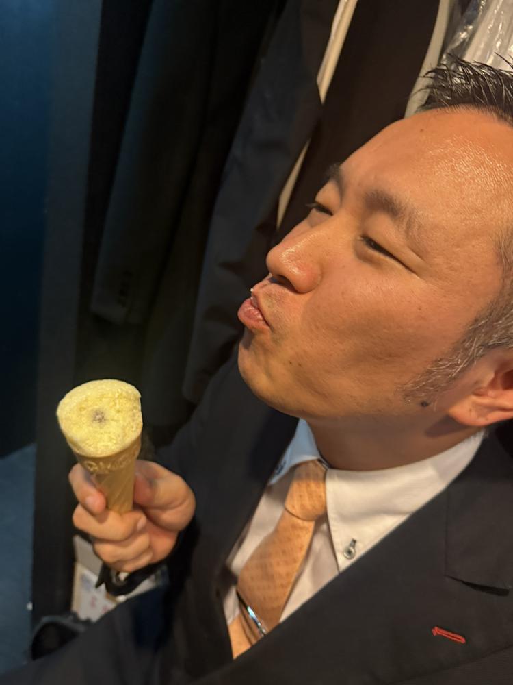 カプリコ食べてご満悦☝🏻🌟