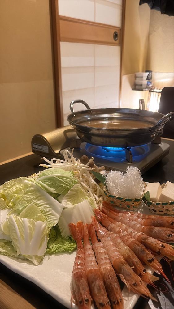 海老しゃぶ〜🤍