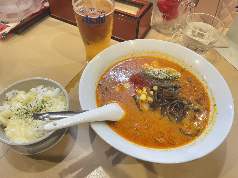 トマトーラーメン🍅🍜