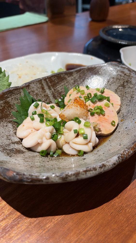 白子食べまくる