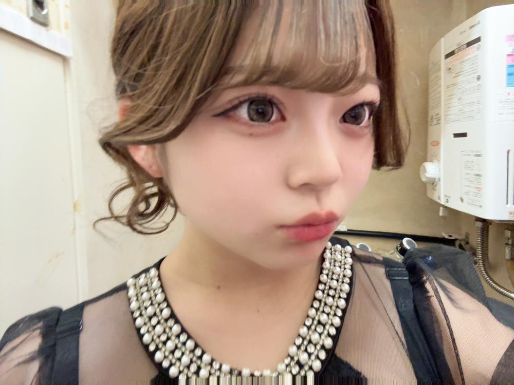 今日はハーフアップするദ്ദിᐢ- ̫-ᐢ₎