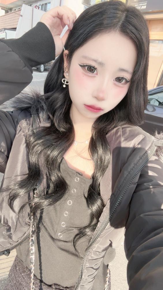 人生初センター分け🥺