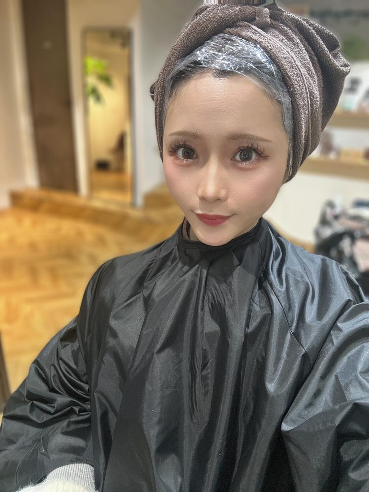 美容院なう💇🏻‍♀️