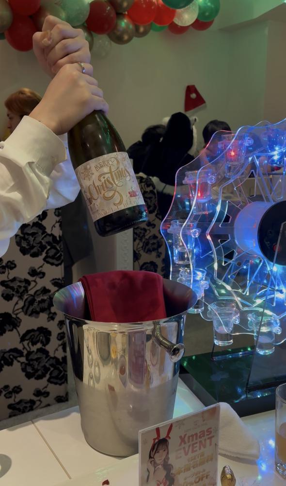 クリスマスシャンパン🎄