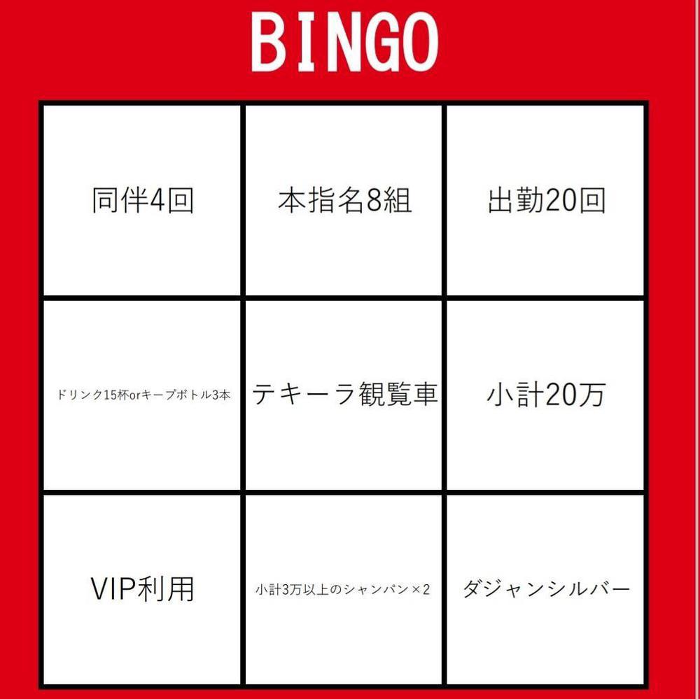 BINGOノルマ😩