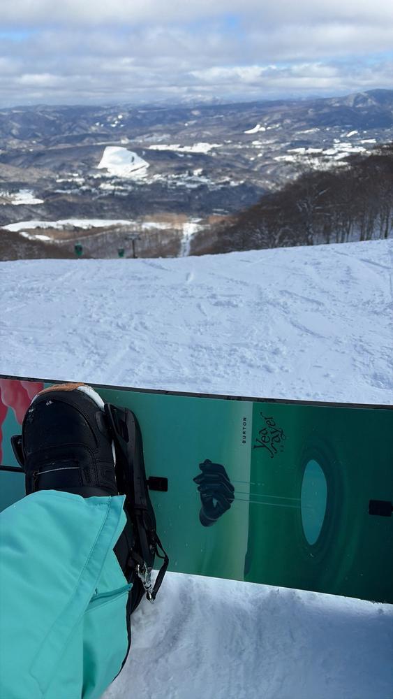 🏂しかしてない