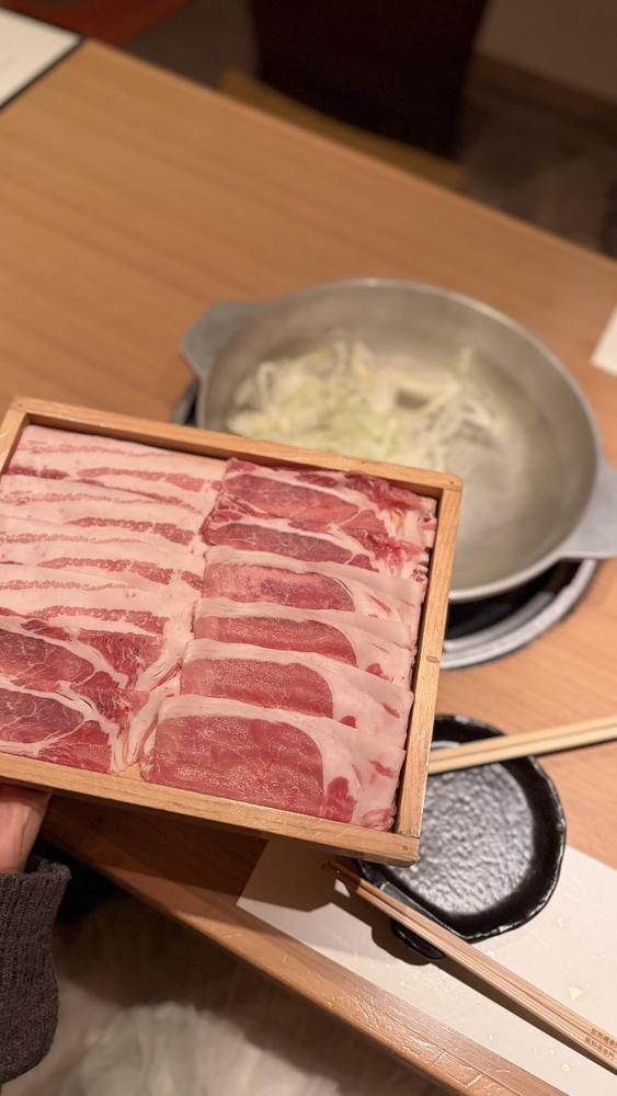 豚しゃぶ美味しすぎた！！！♡♡