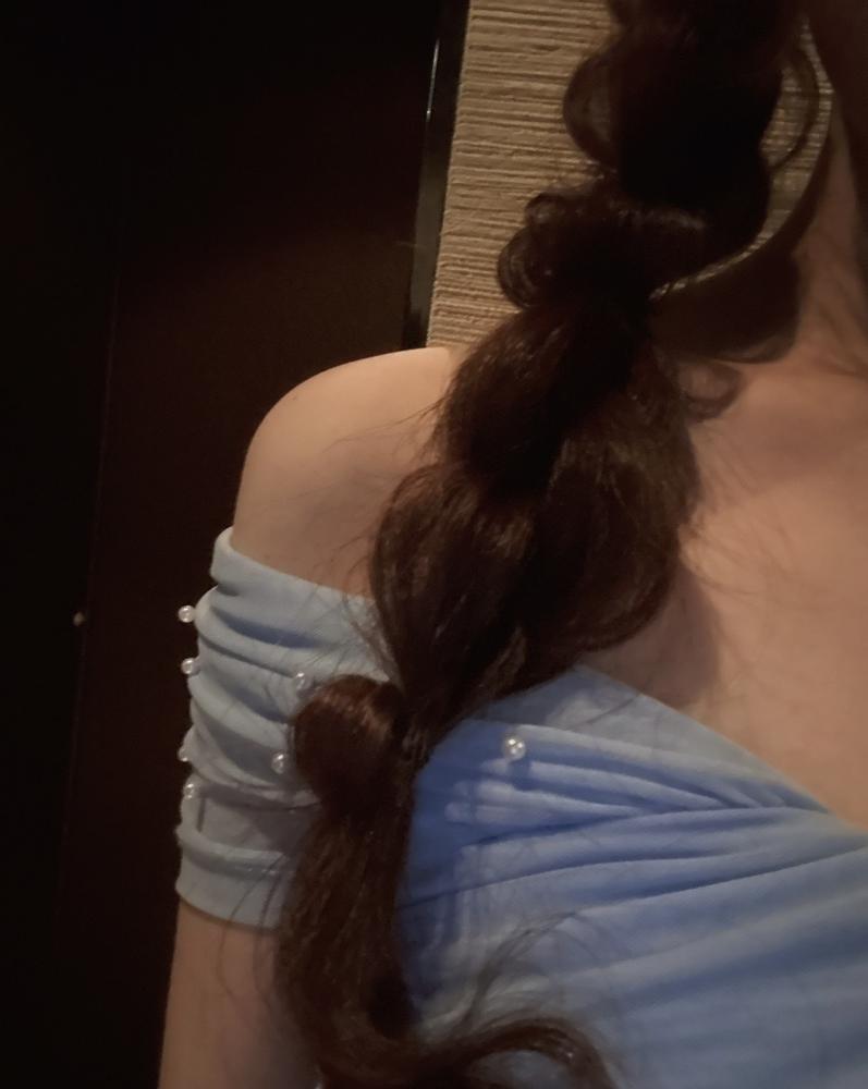 今日のヘアセット🩷