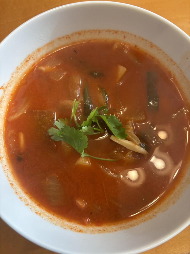 辛いスープ🥣