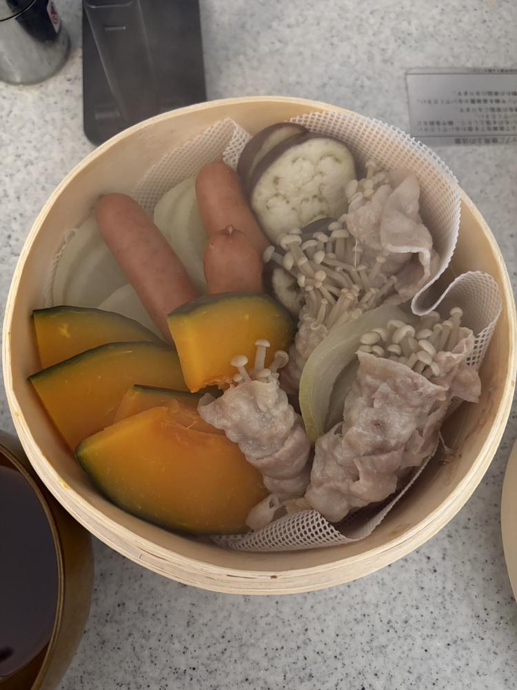 せいろ蒸しデビュー👏