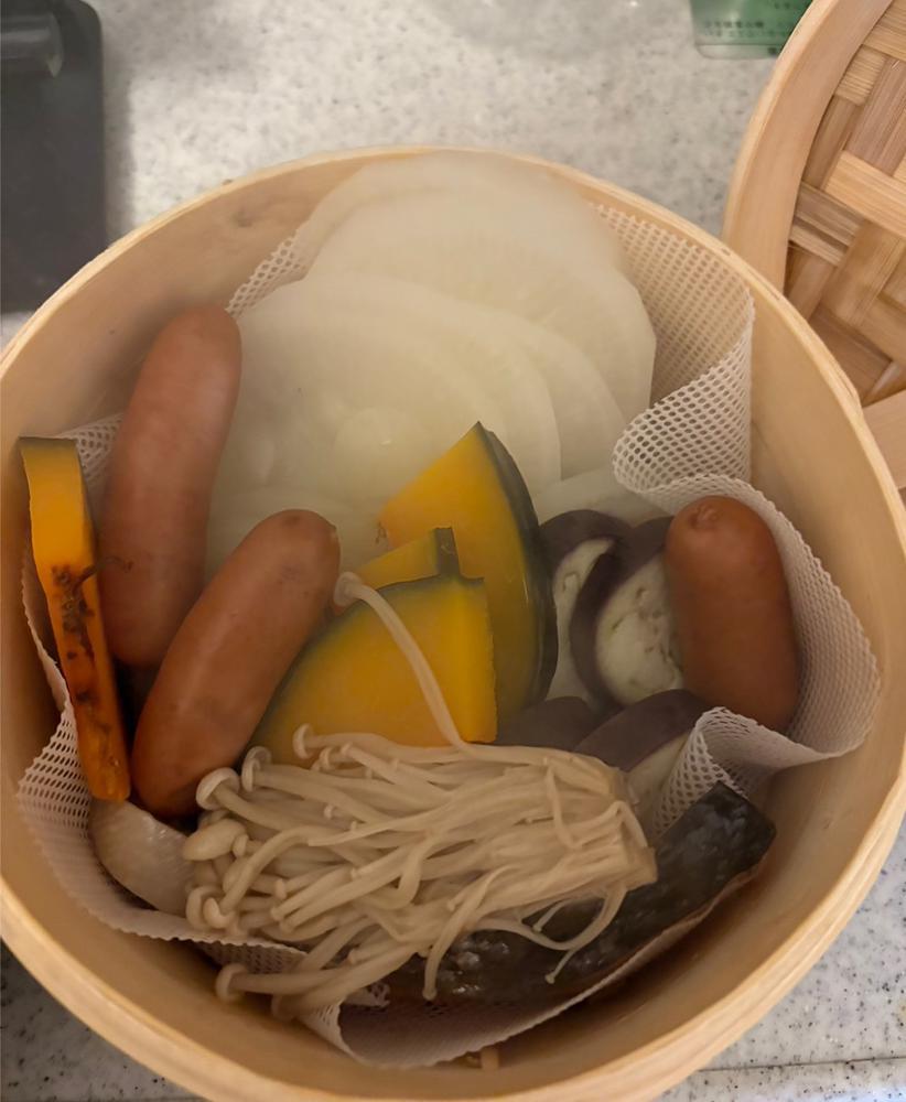 せいろ蒸し生活2日目✌🏽