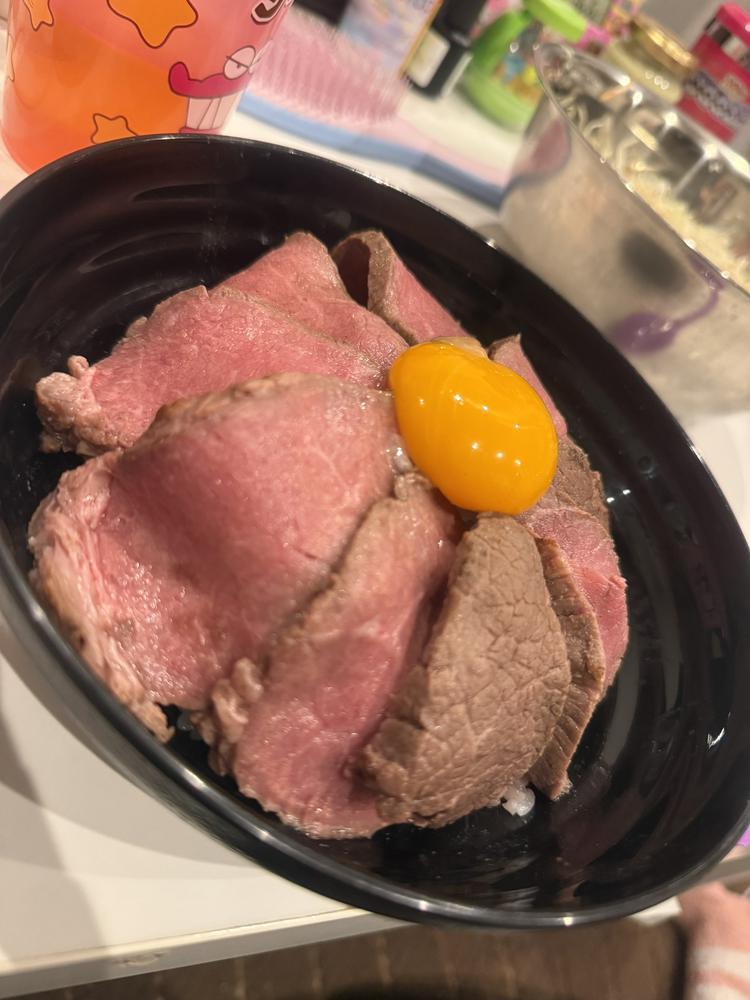 ローストビーフ丼🍖♥