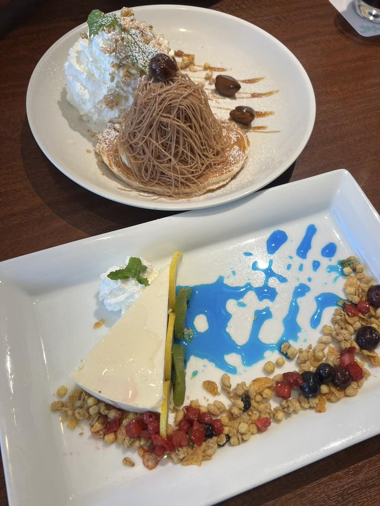 チーズケーキモンブラン🌰🧀
