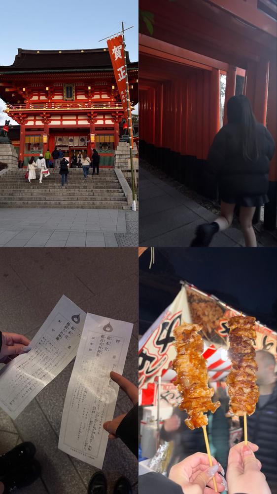 睡眠時間3時間で神社行ったよー！🚗