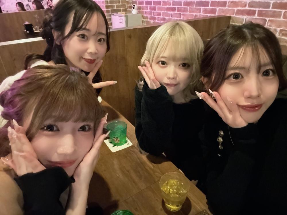 営業後に🍷💕