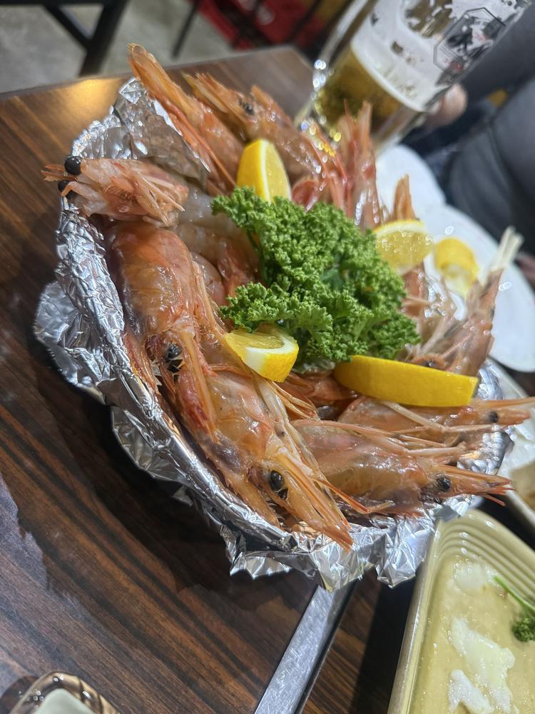 ここは最高に美味しい！🦐