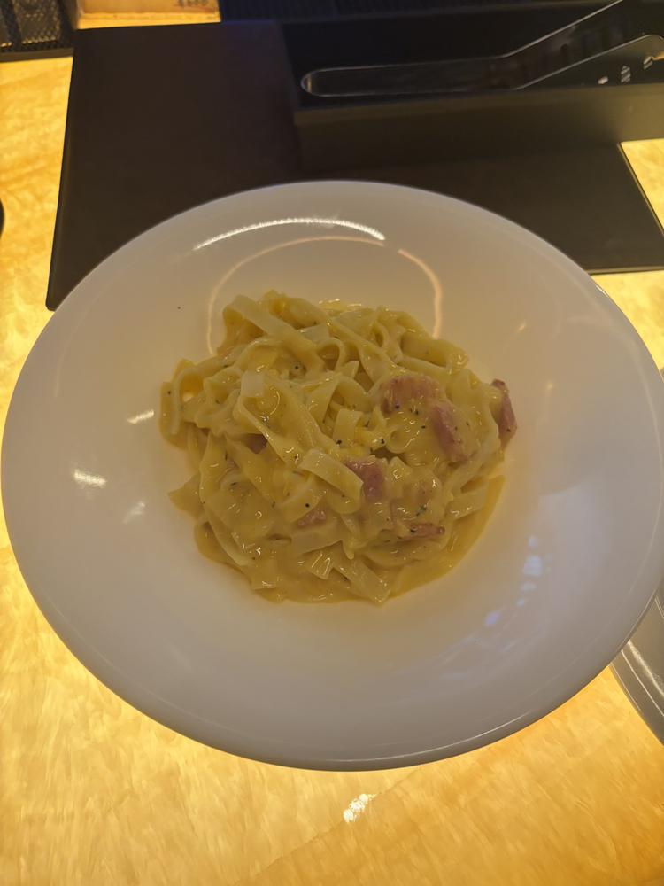 ここのパスタ美味しい♡