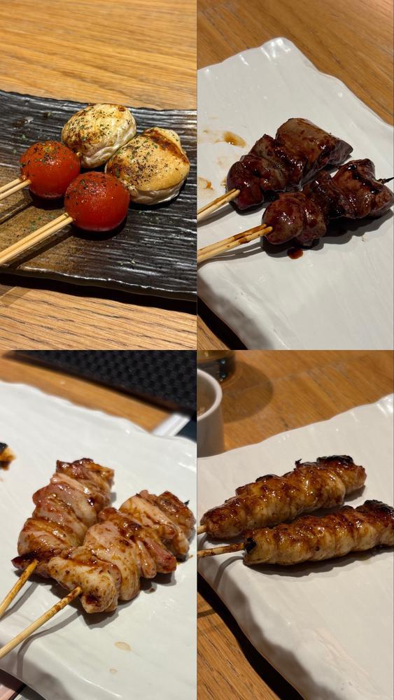 焼き鳥おいしすぎた、、