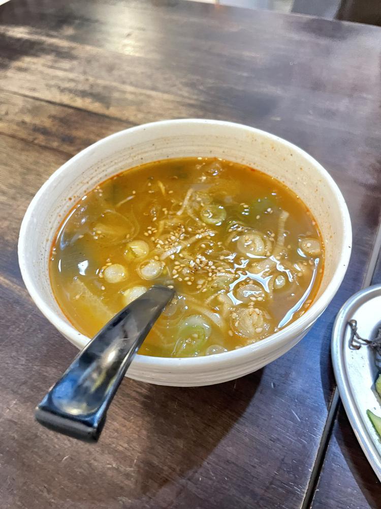 ユッケジャンスープ