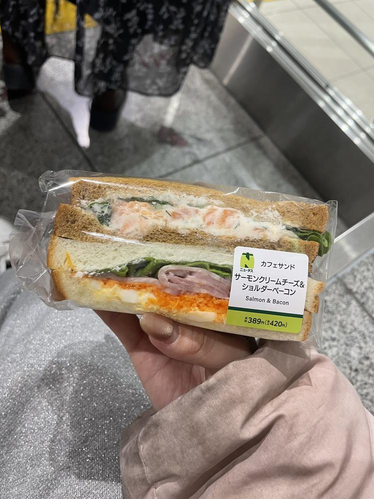 サーモンにそそられて