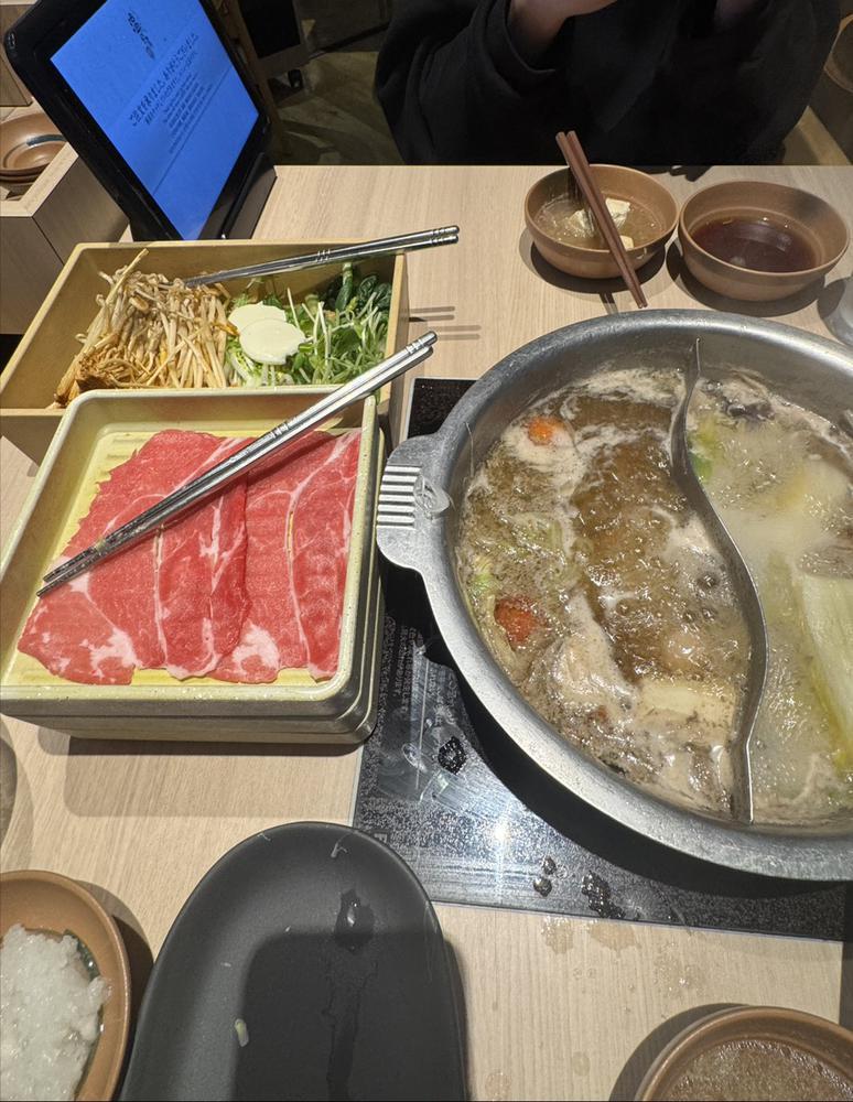 しゃぶしゃぶ🥩