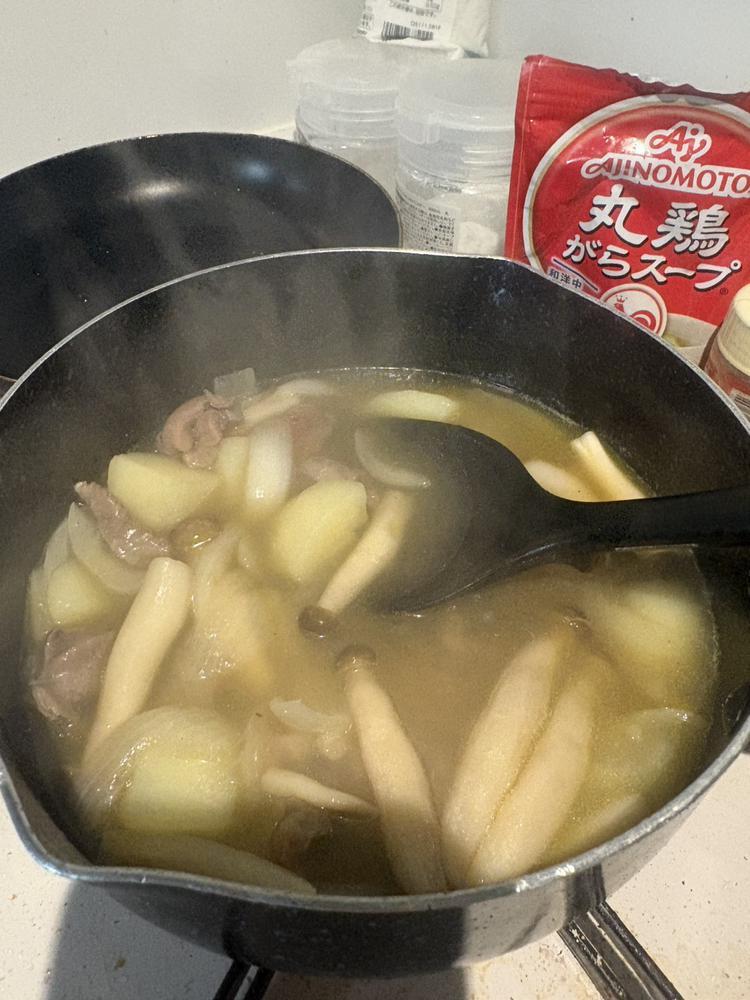 ポトフ（キャベツなし）つくった