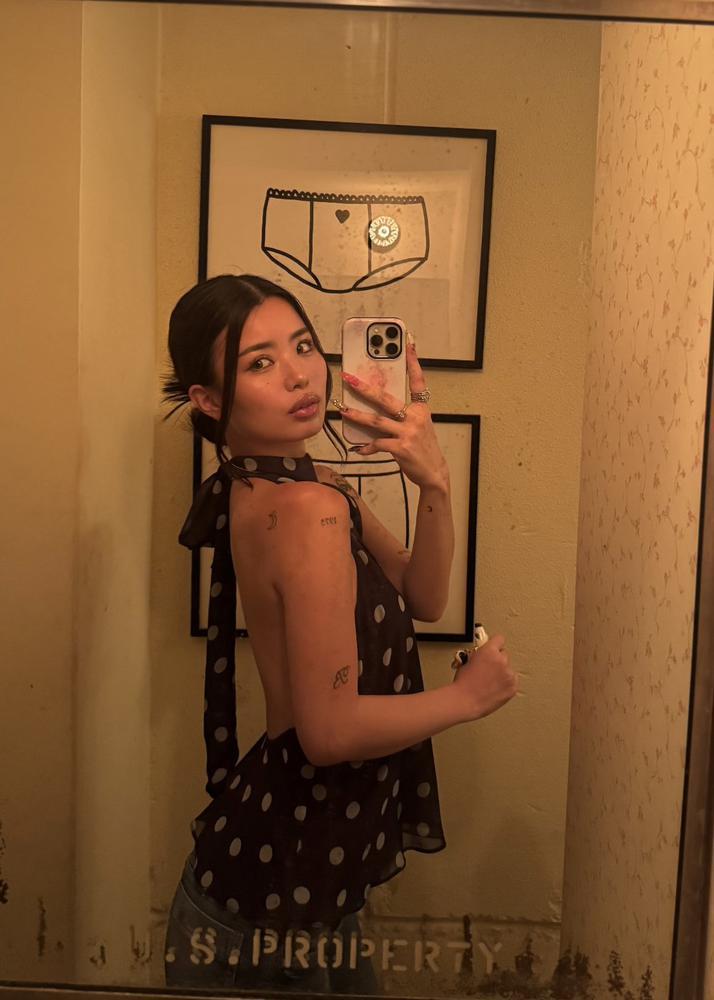 今日もしゅ🩷 髪の毛長い時のもあ