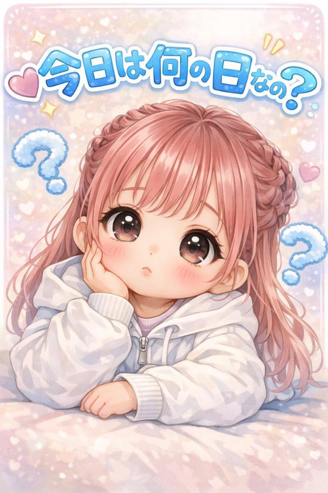 今日は何の日なの？🩵