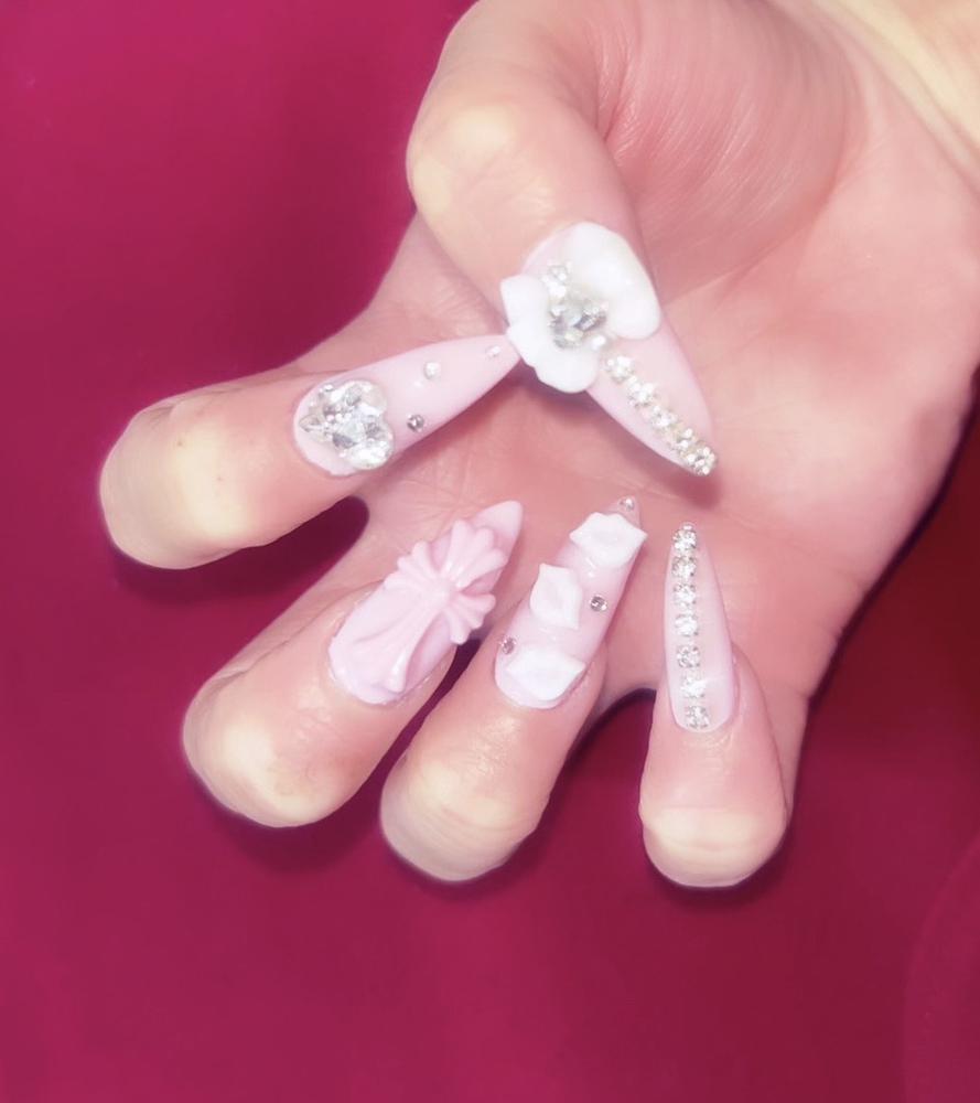 ネイルしたんです> ₃ <