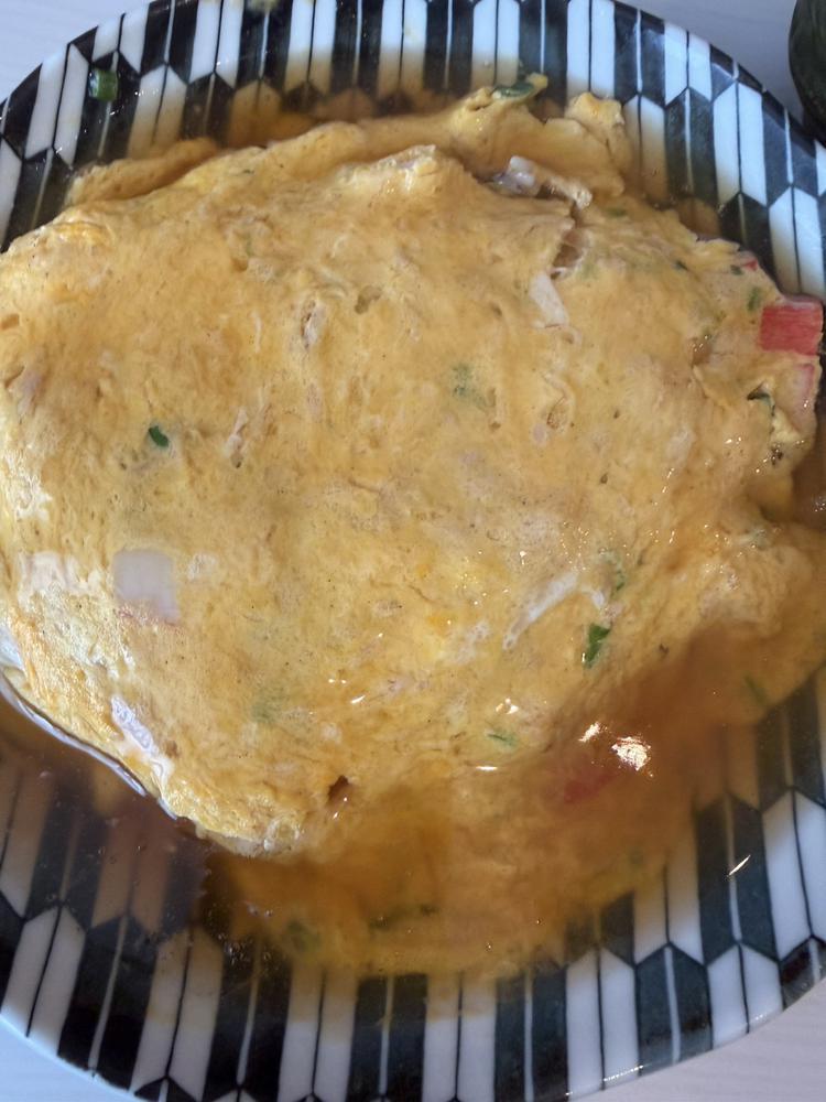 写真は私の好きなお母さんが作る和風天津飯