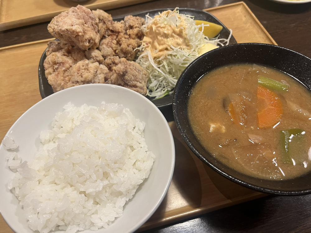 唐揚げ定食