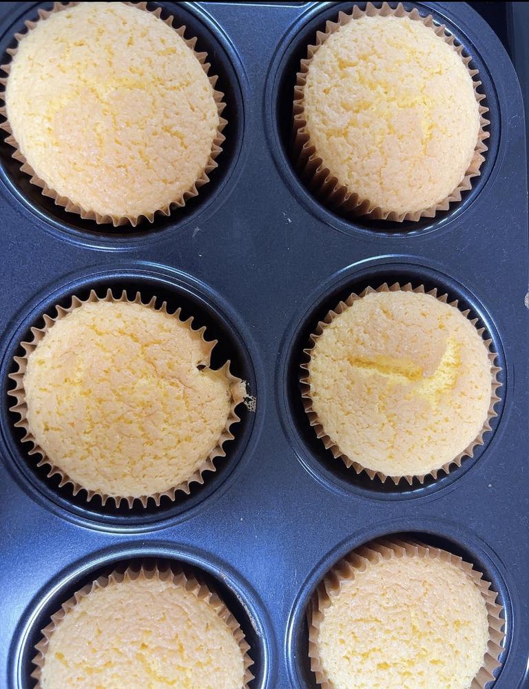 この前カップケーキ作った