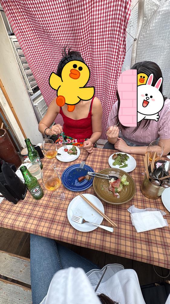 親友たちと外飲み♡