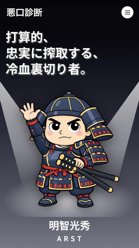 悪口診断