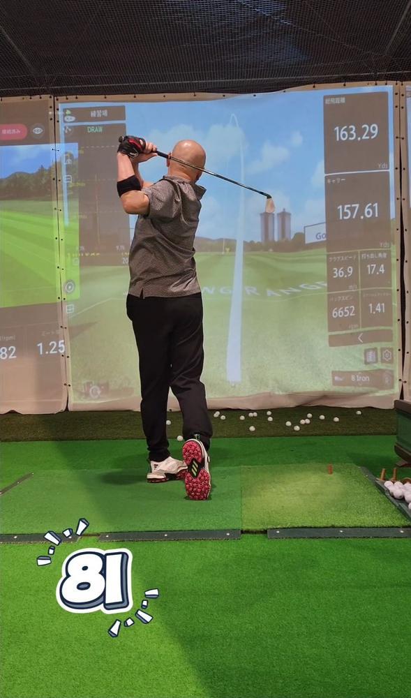 チラッとゴルフ練習行ってきた🏌️‍♂️⛳