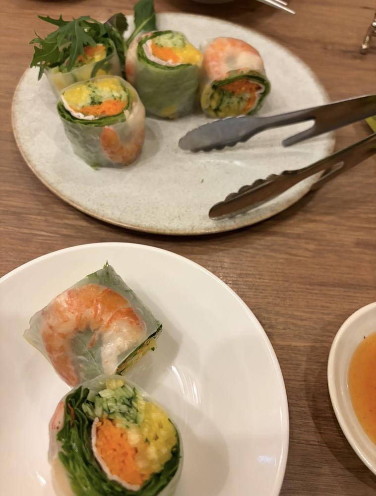 生春巻き、美味しすぎ♡