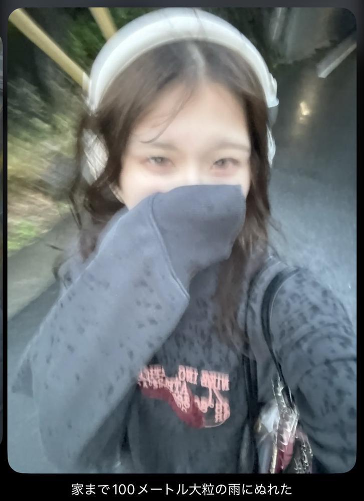 雨にふられた(しゅ)