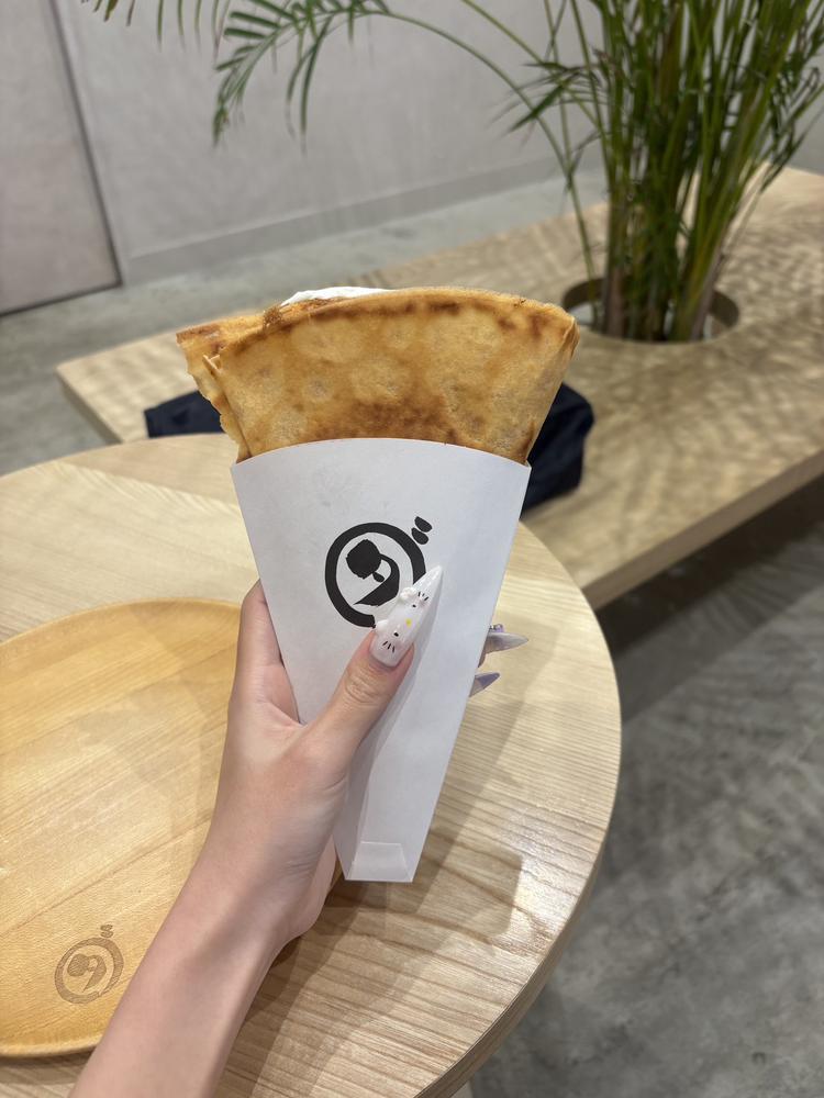 念願クレープ🥺