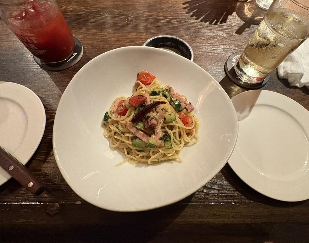 🍝ゆったり観戦⚽✨