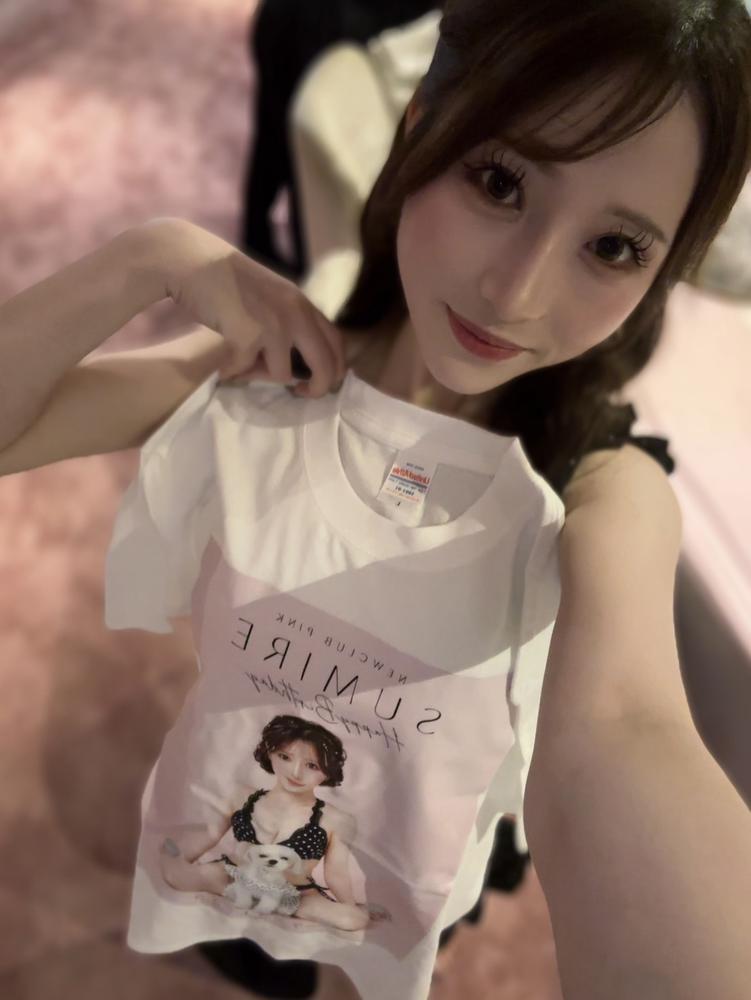 すみれTシャツできたよ😻