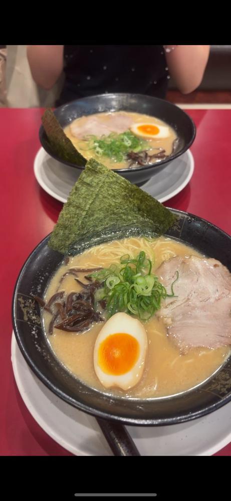 昨日帰りにさえぴとラーメン🍜