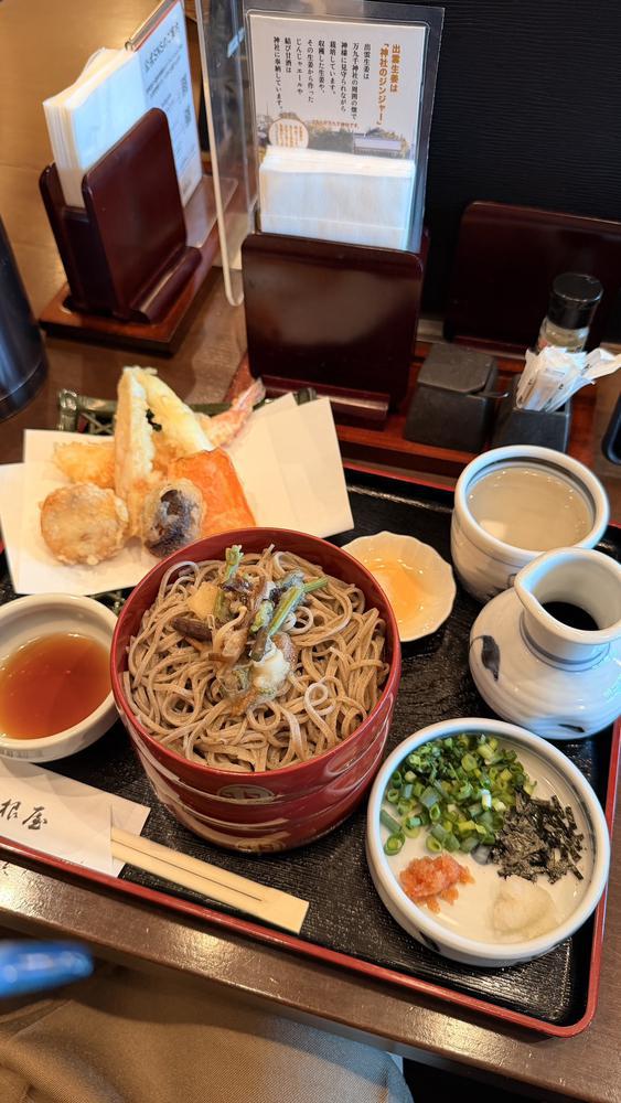 🍜 出雲で味わった「献上そば 羽根屋」✨
