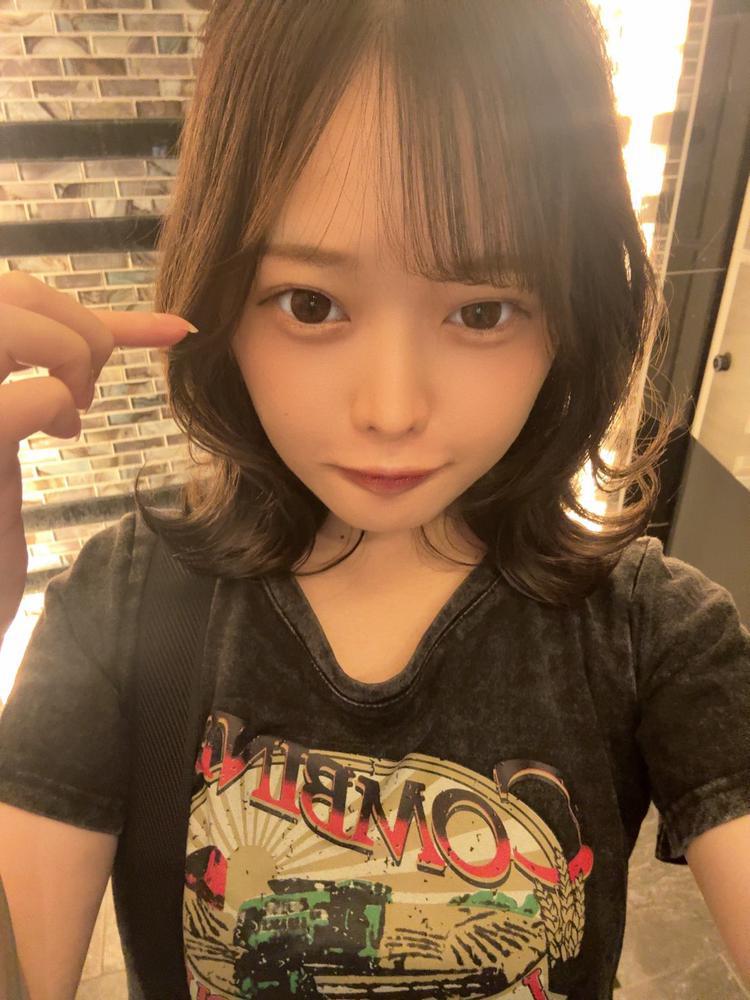 髪伸びたね～