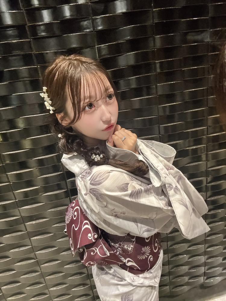 ひなのです❣️     浴衣イベント2日目       1日目と違う色着てます⸜❤︎⸝‍