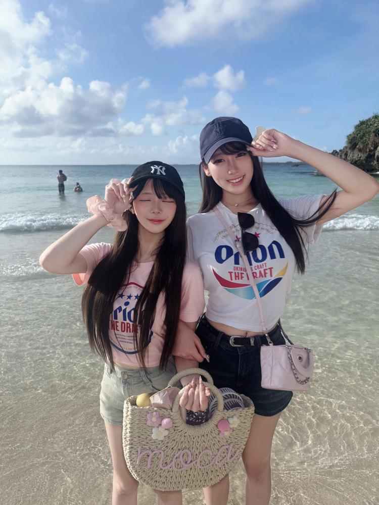 初めましてもかです(>ᴗ<) 今日から初沖縄きましたー🌺🌴♡